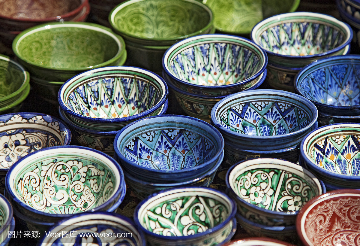 陶瓷餐具、乌兹别克斯坦