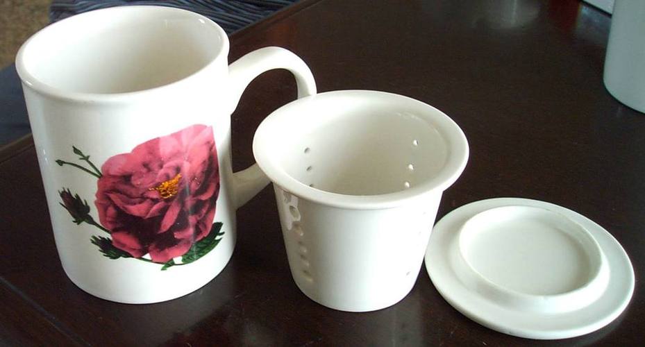 工厂专业生产销售中温高温创意陶瓷l虑茶杯茶格杯马克杯